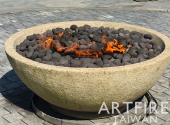 Firebowl (Gamania headquarters) - fireplace,electric fireplace,fireplace design,bioethanol fireplace,alcohol fireplace,fireplace decoration,fireplace price,fireplace tv stand,fireplace manufacturer,fireplace inserts,fireplace ideas,gas fireplace,fireplace decoration design,electric fireplace price,Japanese fireplace,decorative fireplace,ArtFire,torch